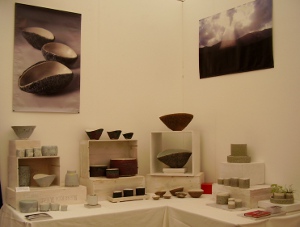 stand at contemporary craft fair bovey tracey 2011