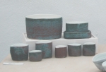 Porcelain and bone china ceramic sculpture, bowls, jugs, dishes